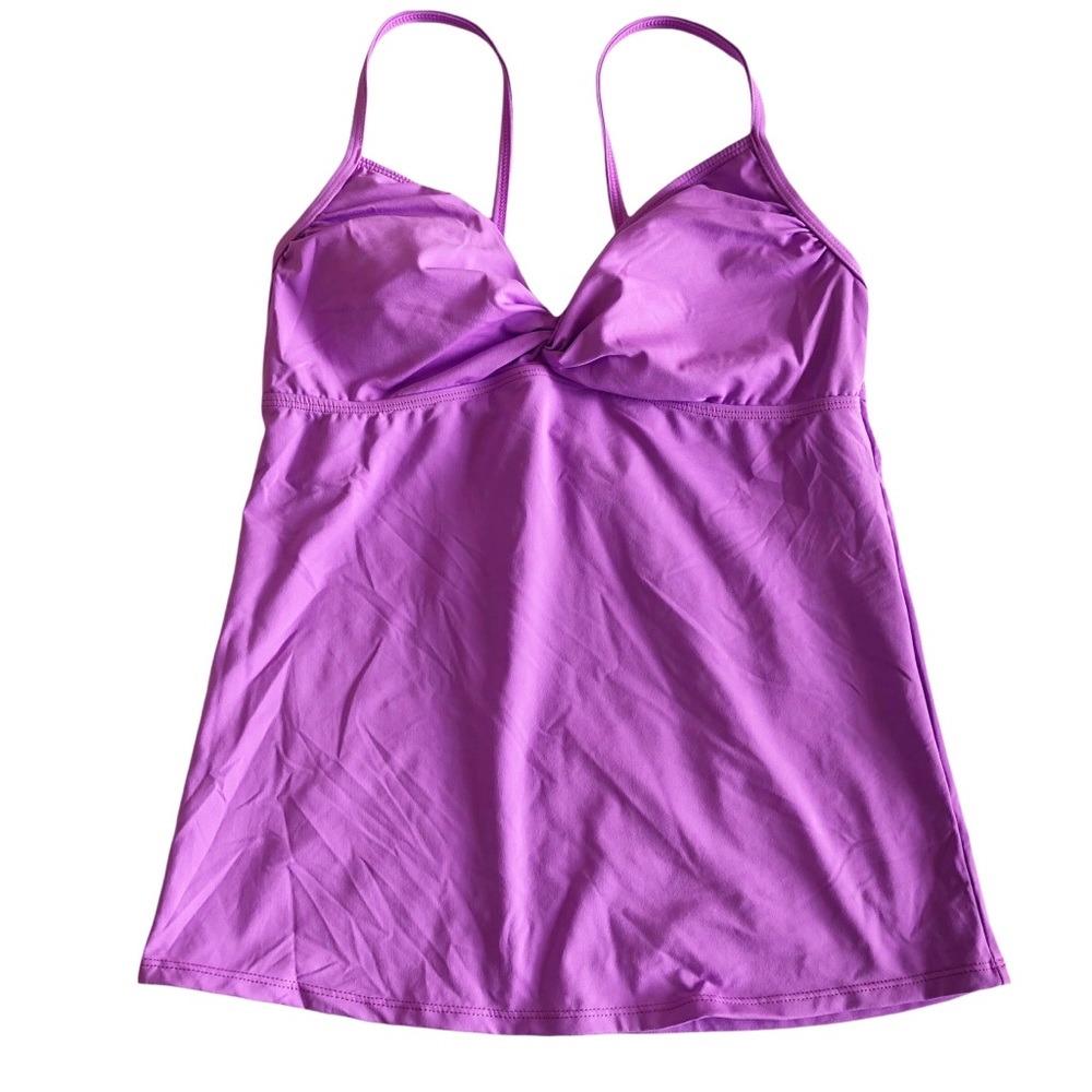 Athleta Front Knot Tankini Size Medium Tall